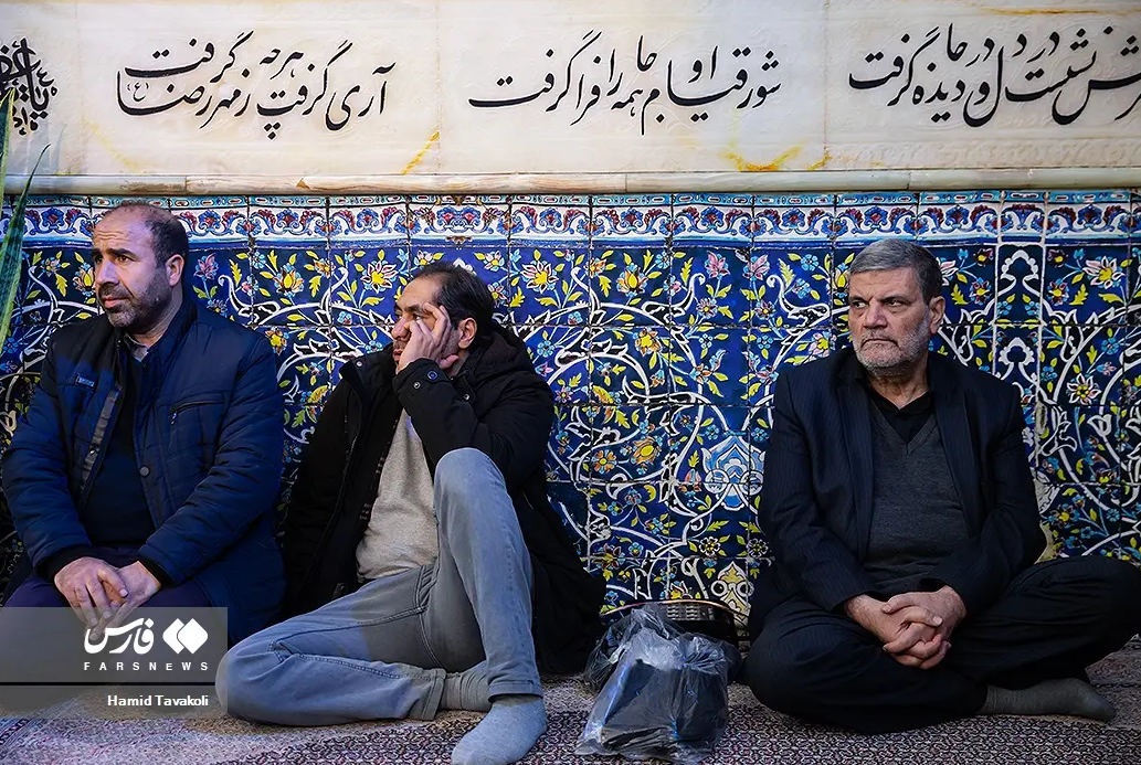 (عکس) تنهایی قاضی صلواتی در یک مراسم ترحیم نظامی!