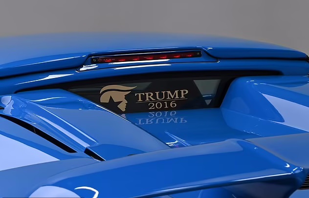 لامبورگینی سفارشی دونالد ترامپ در حراجی ۵ برابر ارزش تخمینی‌اش فروخته شد