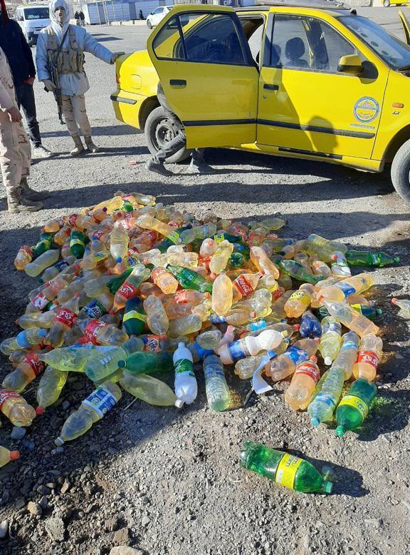 تصویری از جاساز عجیب قاچاق سوخت!