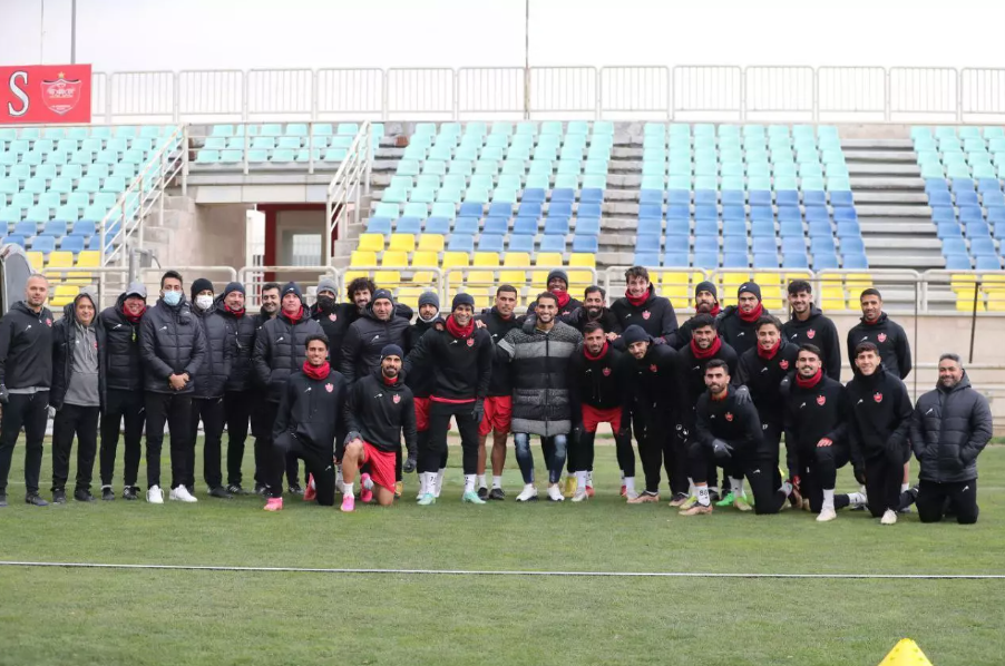(عکس) مراسم خداحاقظی شهاب زاهدی از پرسپولیسی‌ها
