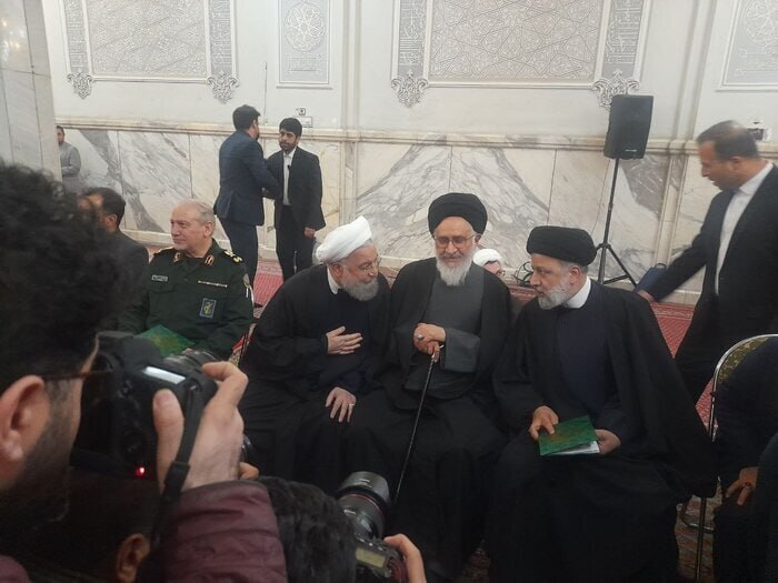 حسن روحانی و رئیسی