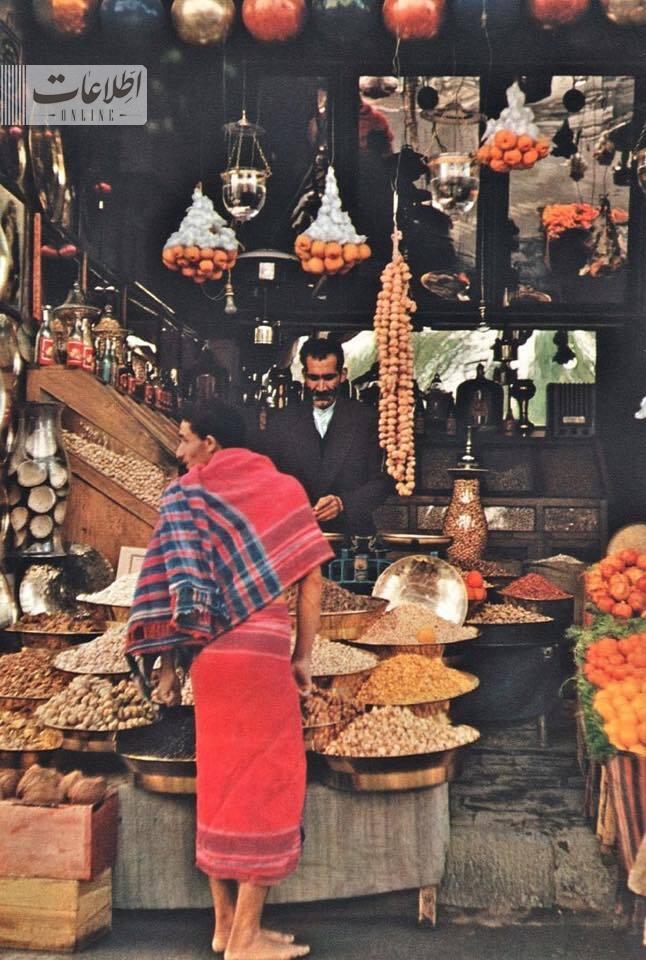 حمام ۲۰۰ ساله در تهران؛ عکس دلاک در خیابان