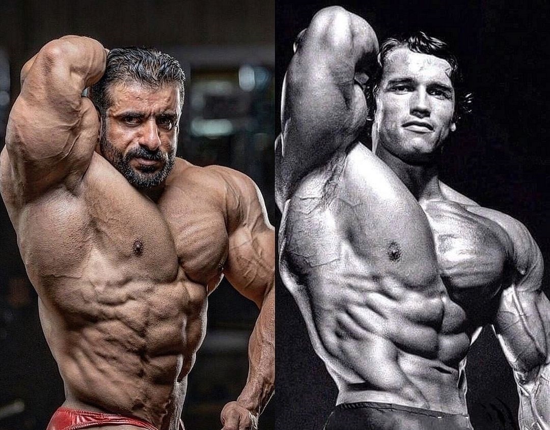 فیگور مشابه هادی چوپان و آرنولد؛ کدام بهتر است؟!