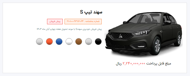 دو خودرو از طرح جدید سایپا غیب شده؟