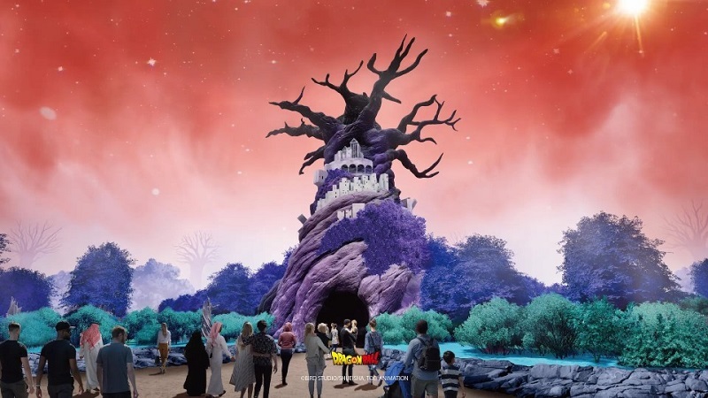 ساخت اولین شهربازی دنیا با الهام از انیمه Dragon Ball در عربستان///