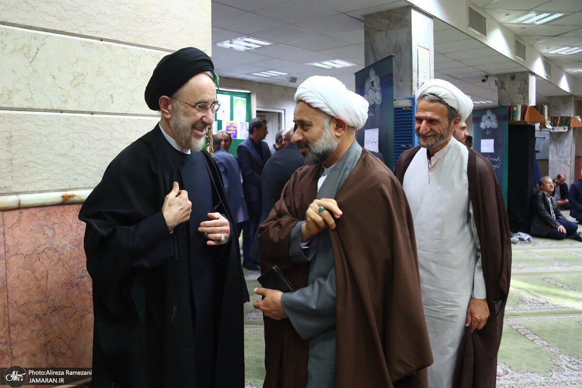 تصاویر جدید از سید محمد خاتمی در یک مراسم