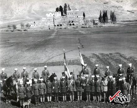 (عکس) قشون قاجاری در باغ‌تخت شیراز