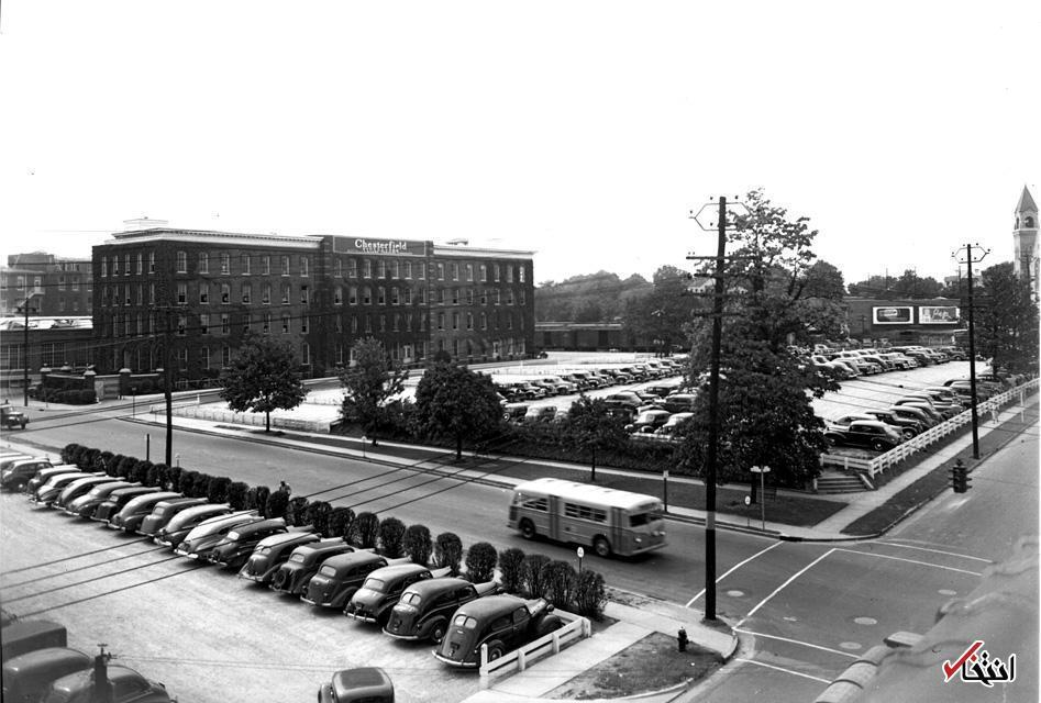 تصویری از کارخانه قدیمی سیگار در آمریکا