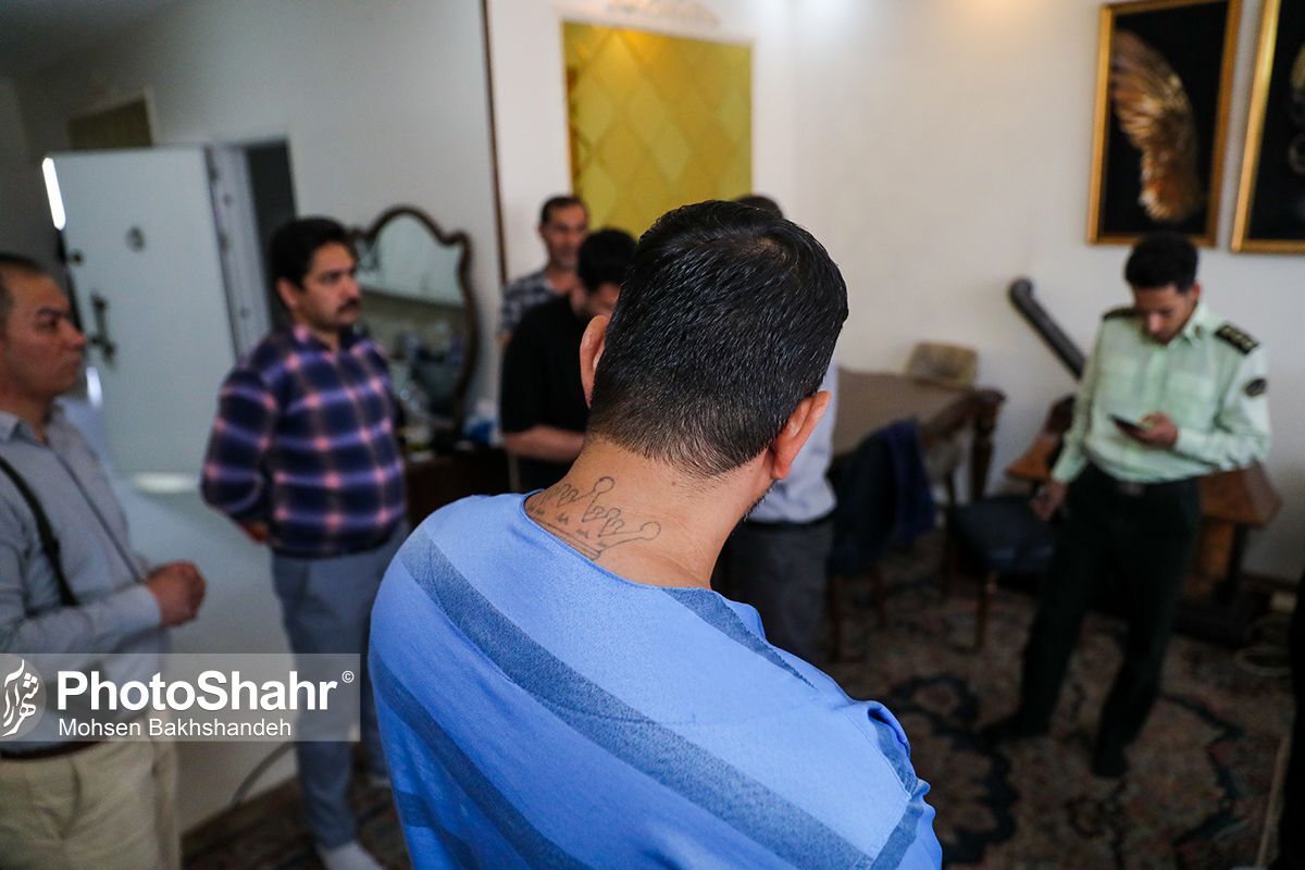 (عکس) خالکوبی شیرشاه روی بدن یک قاتل