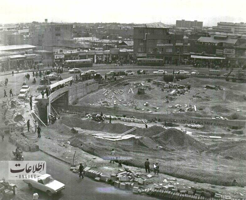 (تصاویر) عکس‌های دیده نشده از میدان امام حسین (ع) ۵۰ سال پیش!