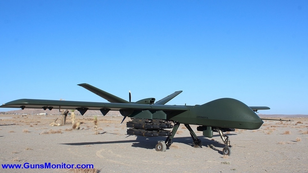 (ویدئو) پهپاد موهاوی؛ پرنده‌ای با قابلیت شلیک ۶۰۰۰ گلوله در دقیقه