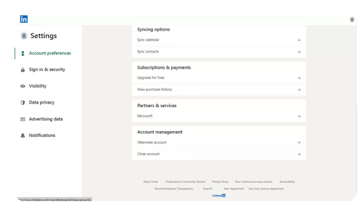 چگونه حساب لینکدین خود را برای همیشه حذف کنیم؟