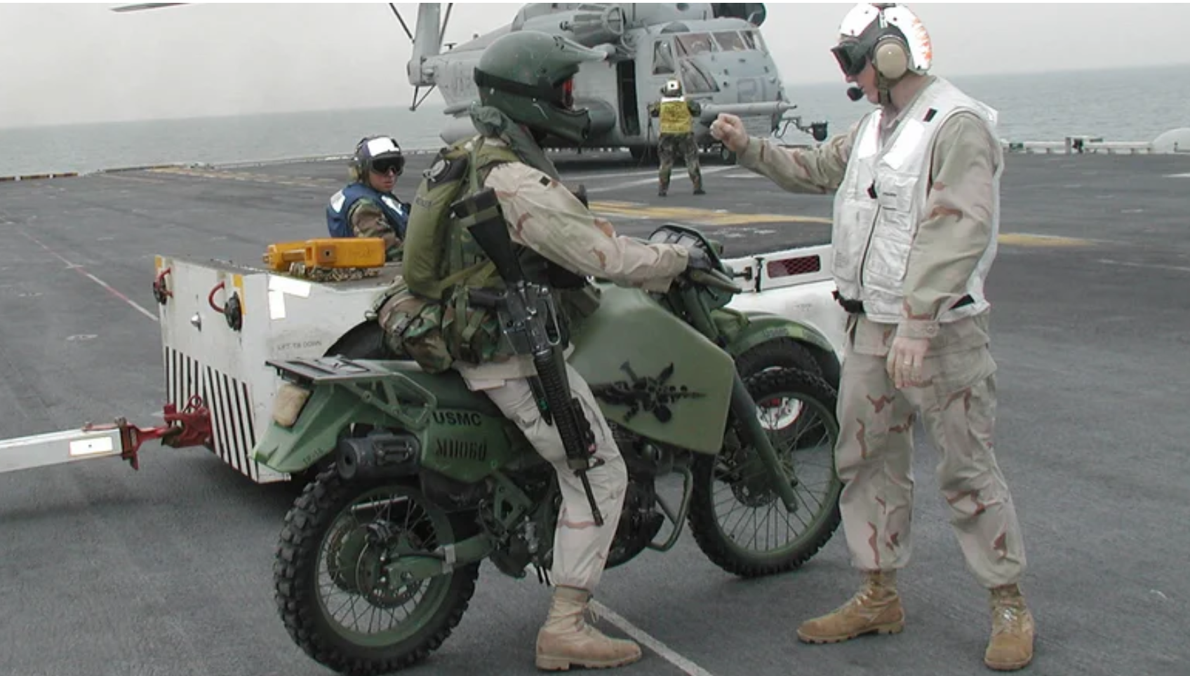 M۱۰۳۰-M۱؛ نسخه نظامی موتورسیکلت کاواساکی در خدمت ارتش آمریکا