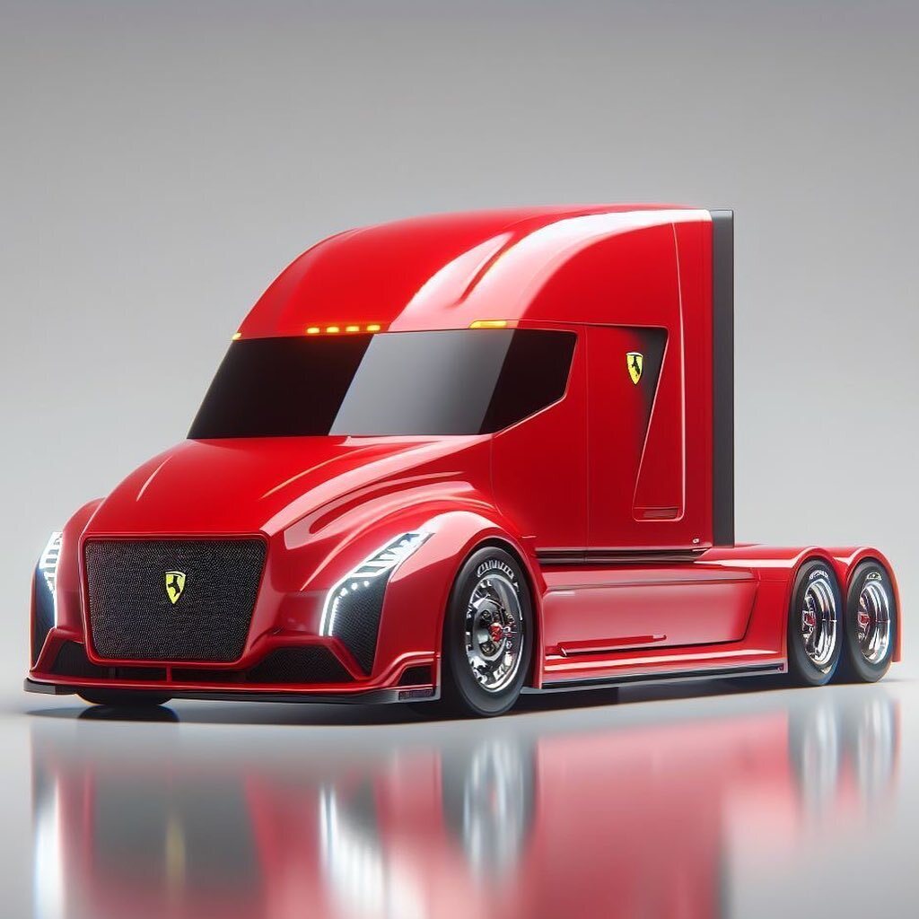 (عکس) فراری FX۱۰۰۰: طرح مفهومی کامیون هیبرید ایتالیایی