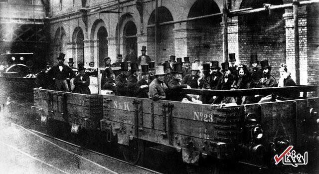 (عکس) ۱۶۴ سال قبل؛ آزمایش نخستین مترو لندن