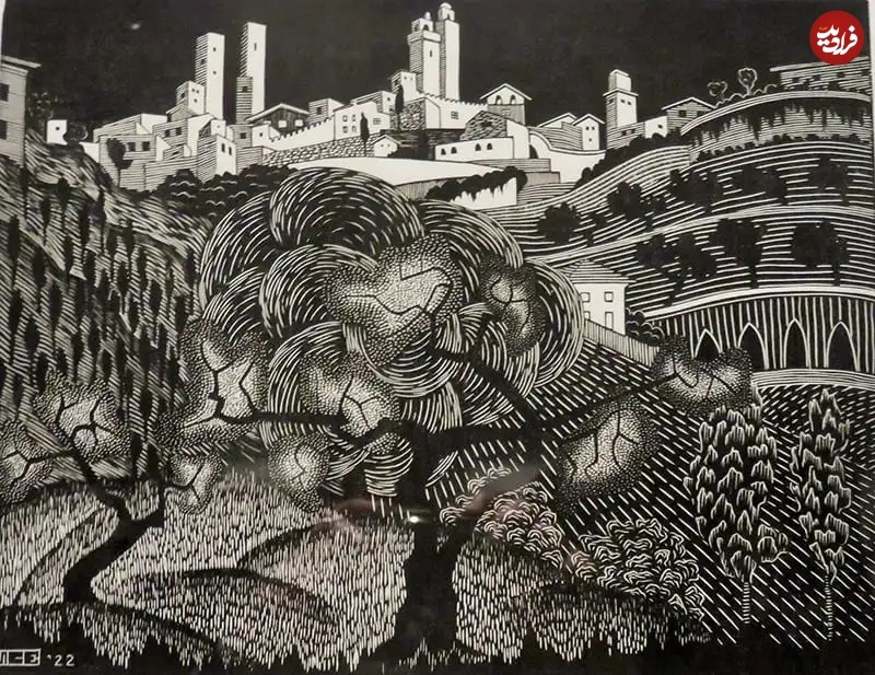 (تصاویر) مردی که «غیرممکن» را نقاشی می‌کرد