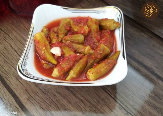 ترشی بامیه