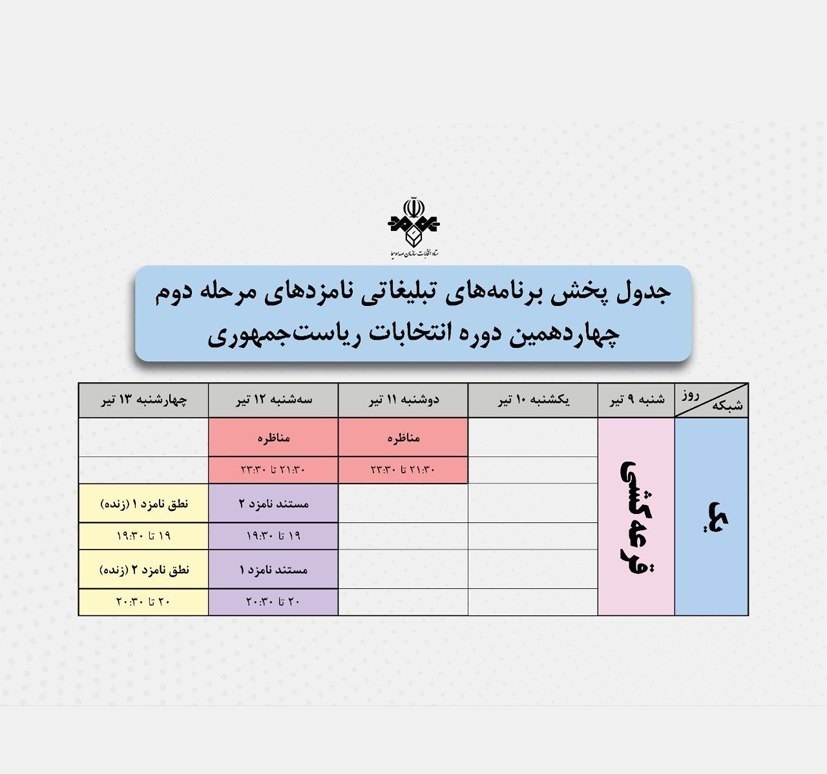 حاشیه و متن انتخابات ریاست جمهوری چهاردهم ۱۰ تیر
