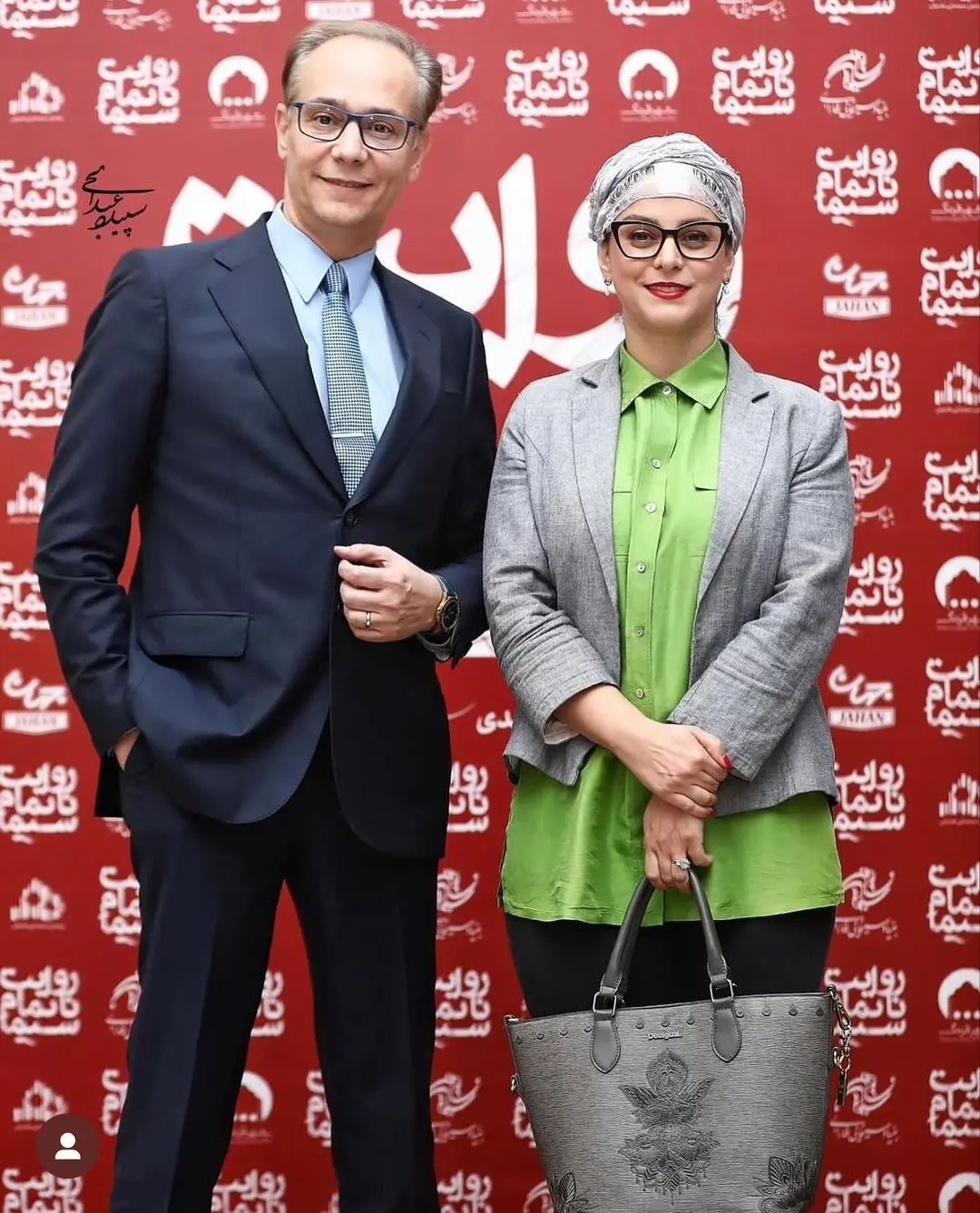 (تصویر) غزل شاکری در اکران «روایت ناتمام سیما»