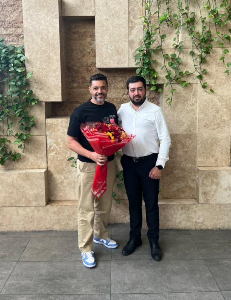(عکس) مربی مراکشی پرسپولیس به ایران رسید