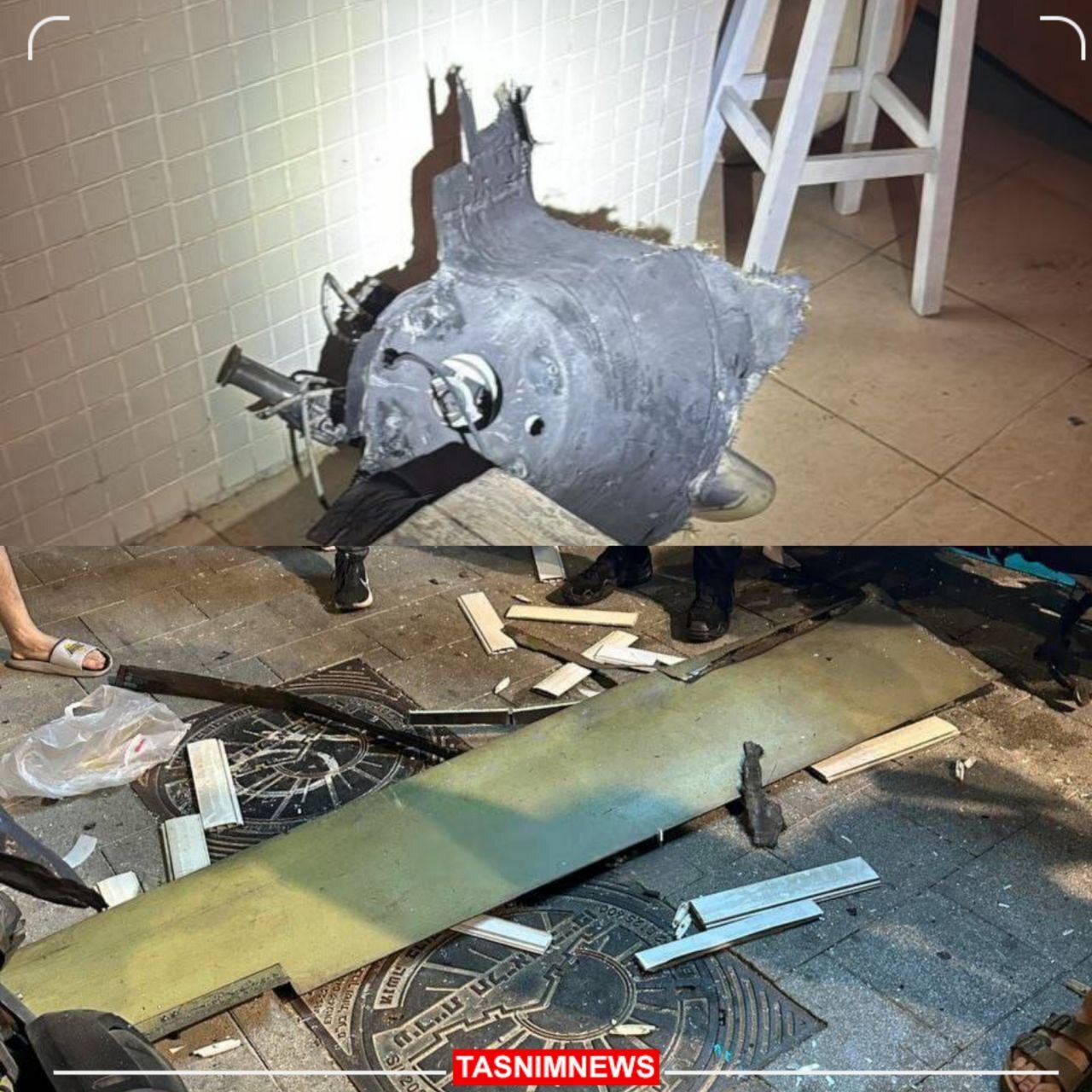 (ویدئو) جزئیات انفجار در نزدیکی سفارت آمریکا در تل‌آویو