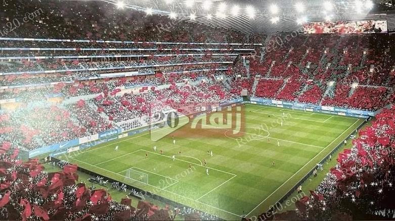 (تصاویر) غول جدید فوتبال دنیا در راه است؛ رونمایی از بزرگترین استادیوم جهان در مراکش