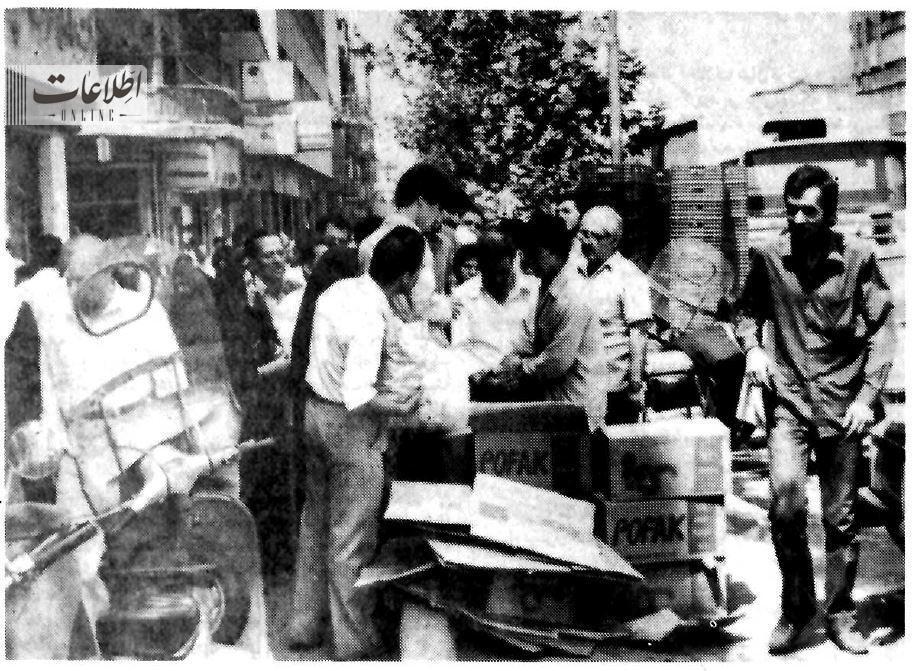 صف پفک در تهران خبرساز شد!