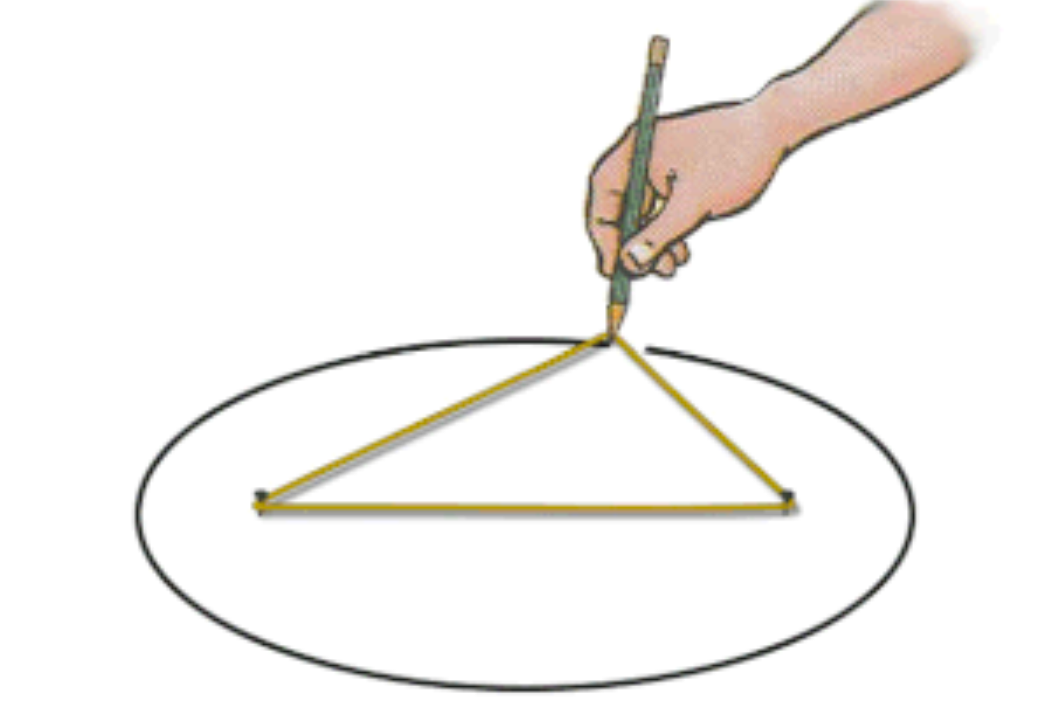 بیضی نگار؛ رسم هندسی جالب با خاگار و ترامل