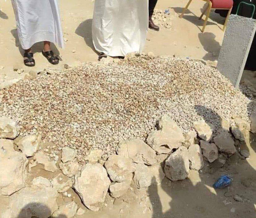 تصویری از محل خاکسپاری شهید اسماعیل هنیه در قطر