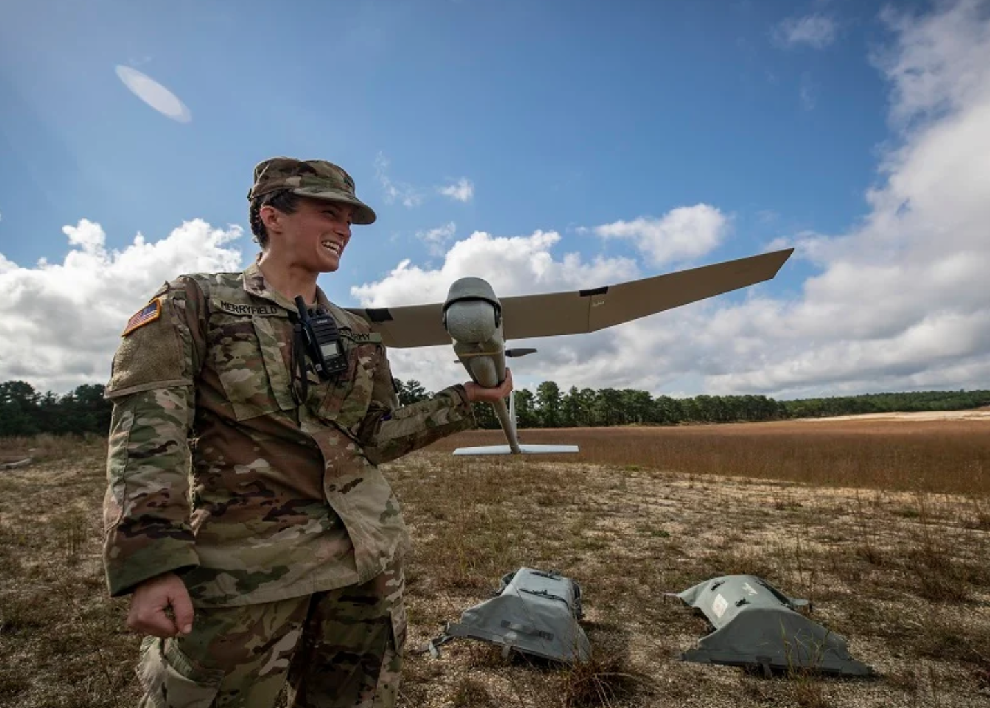 RQ-۱۱B Raven؛ پهپاد کوچک ارتش آمریکا برای سرک کشیدن در میدان نبرد