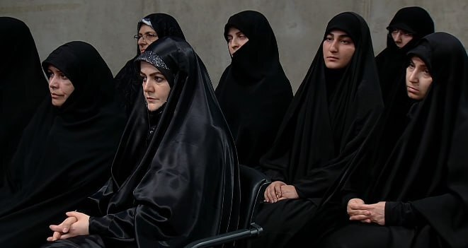 تصویری از زهرا پزشکیان در مراسم تنفیذ رئیس جمهور منتخب