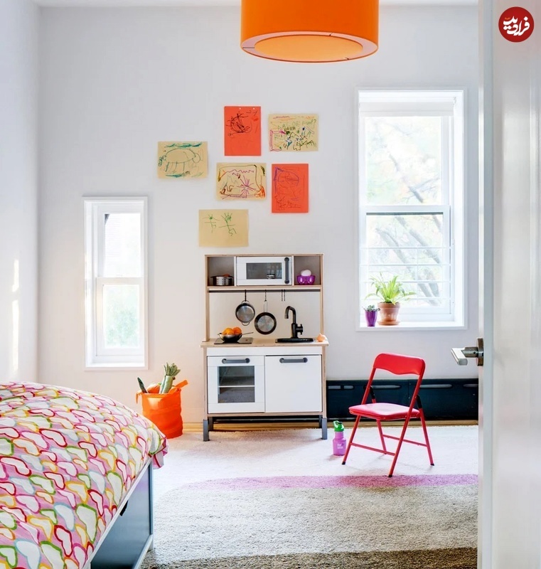 (تصاویر) معماری مدرن یک خانۀ باریک آمریکایی با عرض ۳.۶۵ متر