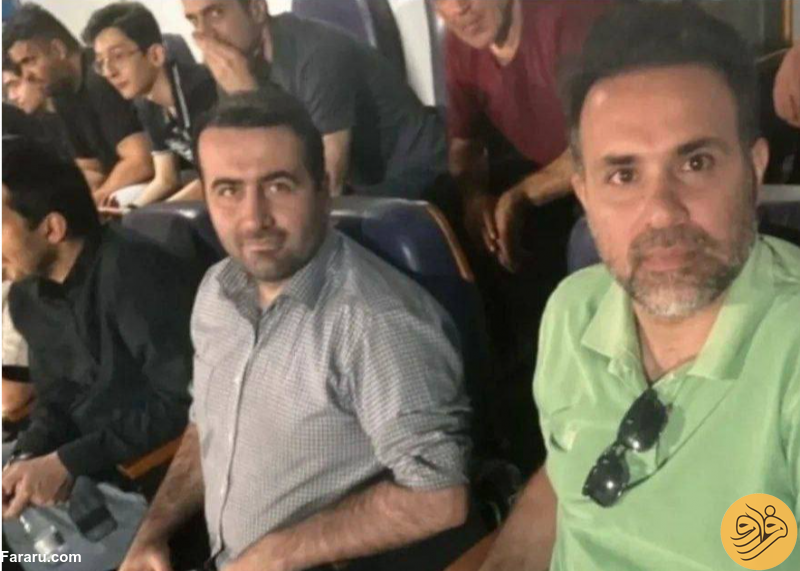 (عکس) پسر رئیس‌جمهور، تماشاگر ویژه دیدار پرسپولیس