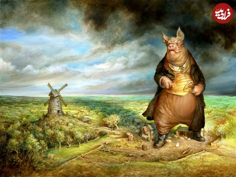 فلسفۀ جورج اورول؛ مردی که «قلعۀ حیوانات» را نوشت