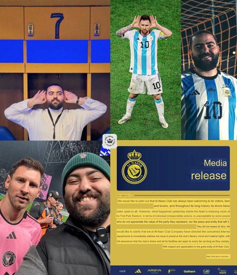 ناآرامی در النصر به خاطر لیونل مسی!