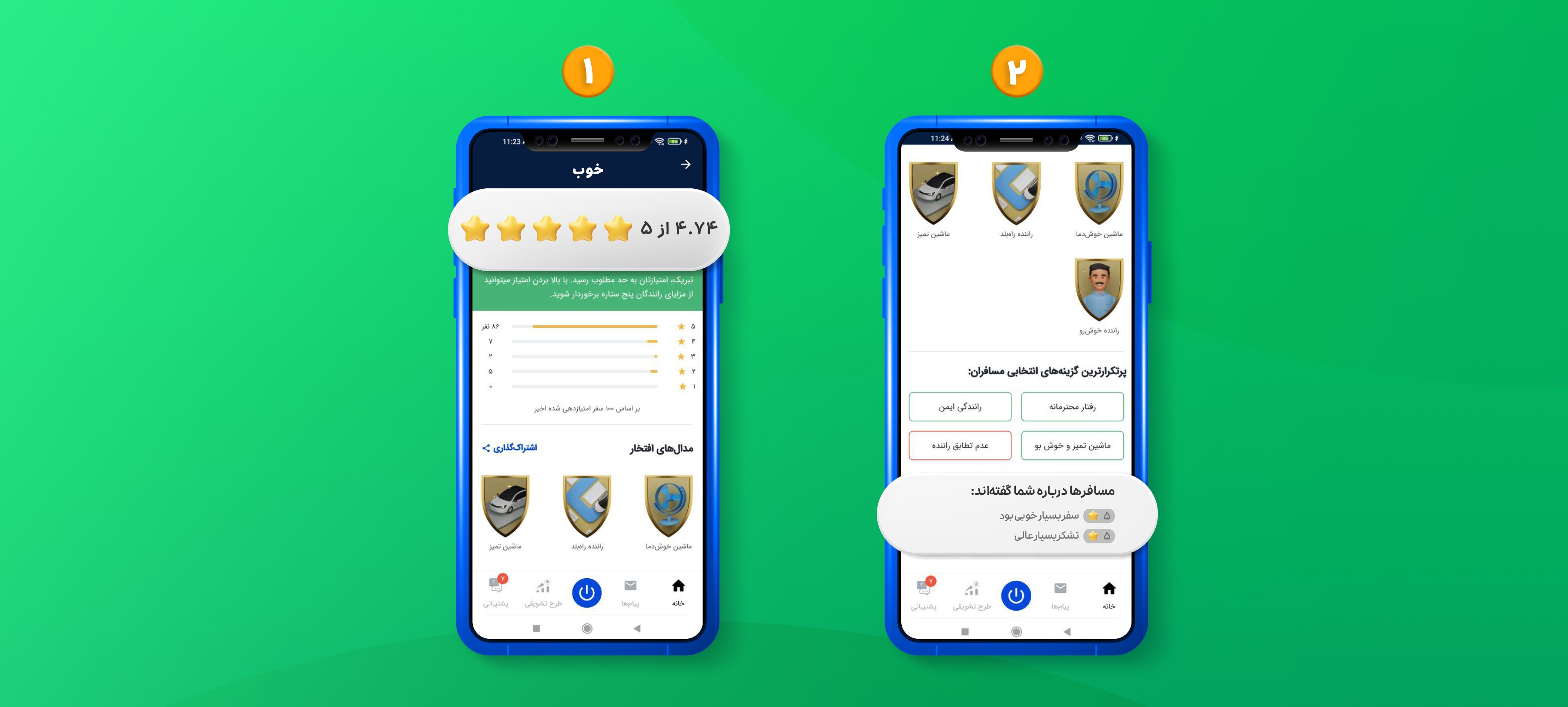 امتیازدهی شفاف؛ راهنمای بهبود خدمات اسنپ
