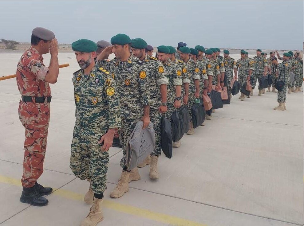 (تصویر) عکسی از نخستین رزمایش مشترک میان ارتش ایران و عمان