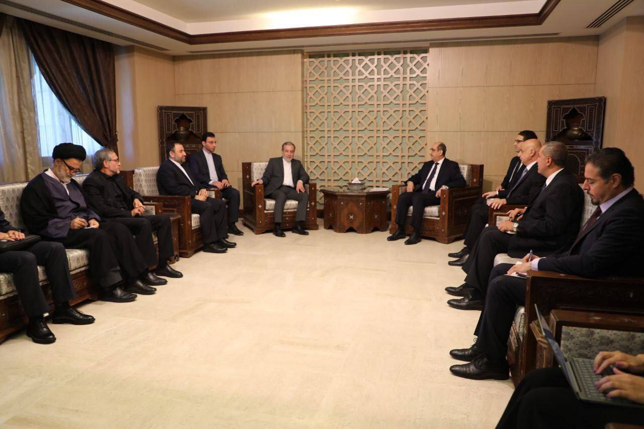 دیدار عراقچی با وزیر امور خارجه سوریه