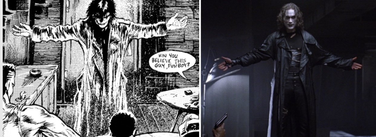 مقایسه بازسازی فیلم «کلاغ» با نسخه‌ی اصلی برندون لی؛ کدام بهتر است؟///