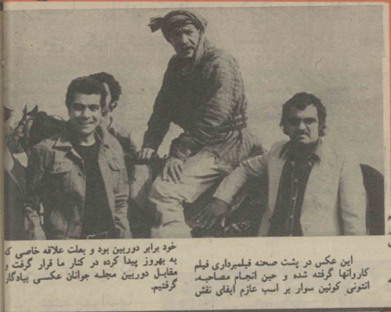 بهروز وثوقی: خوب می‌دانم چکار می‌کنم، لطفا دوستان اظهارنظر نکنند / هیچ تهیه‌کننده‌ای حاضر نیست به هنرپیشه ایرانی نقش بدهد ///