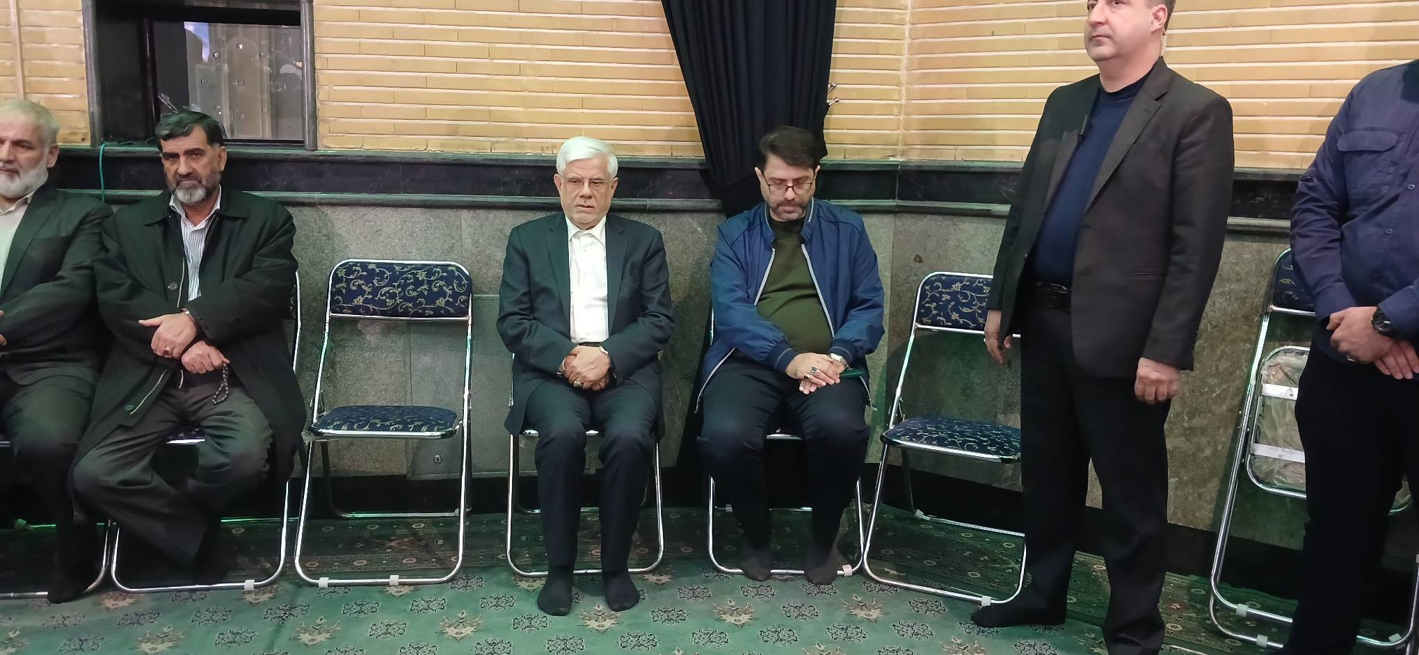 حضور عارف در مراسم یادواره شهدای نیروی هوا فضای سپاه