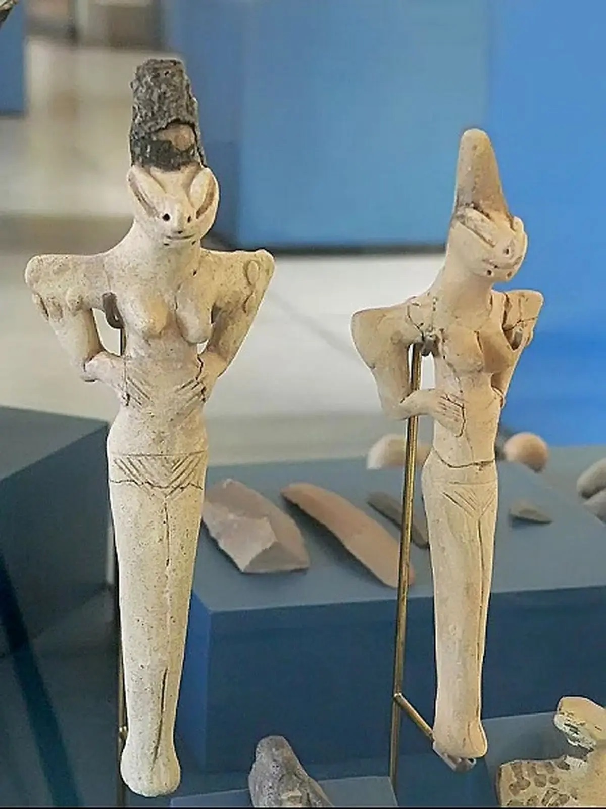 مجسمه «انسان مارنما» متعلق به ۷۵۰۰ سال پیش