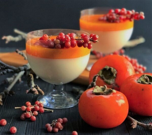 پودینگ خرمالو؛ یک دسر جذاب و خوشمزه برای شب یلدا