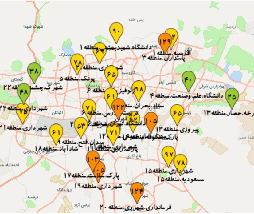 باد به داد تهرانی‌ها رسید