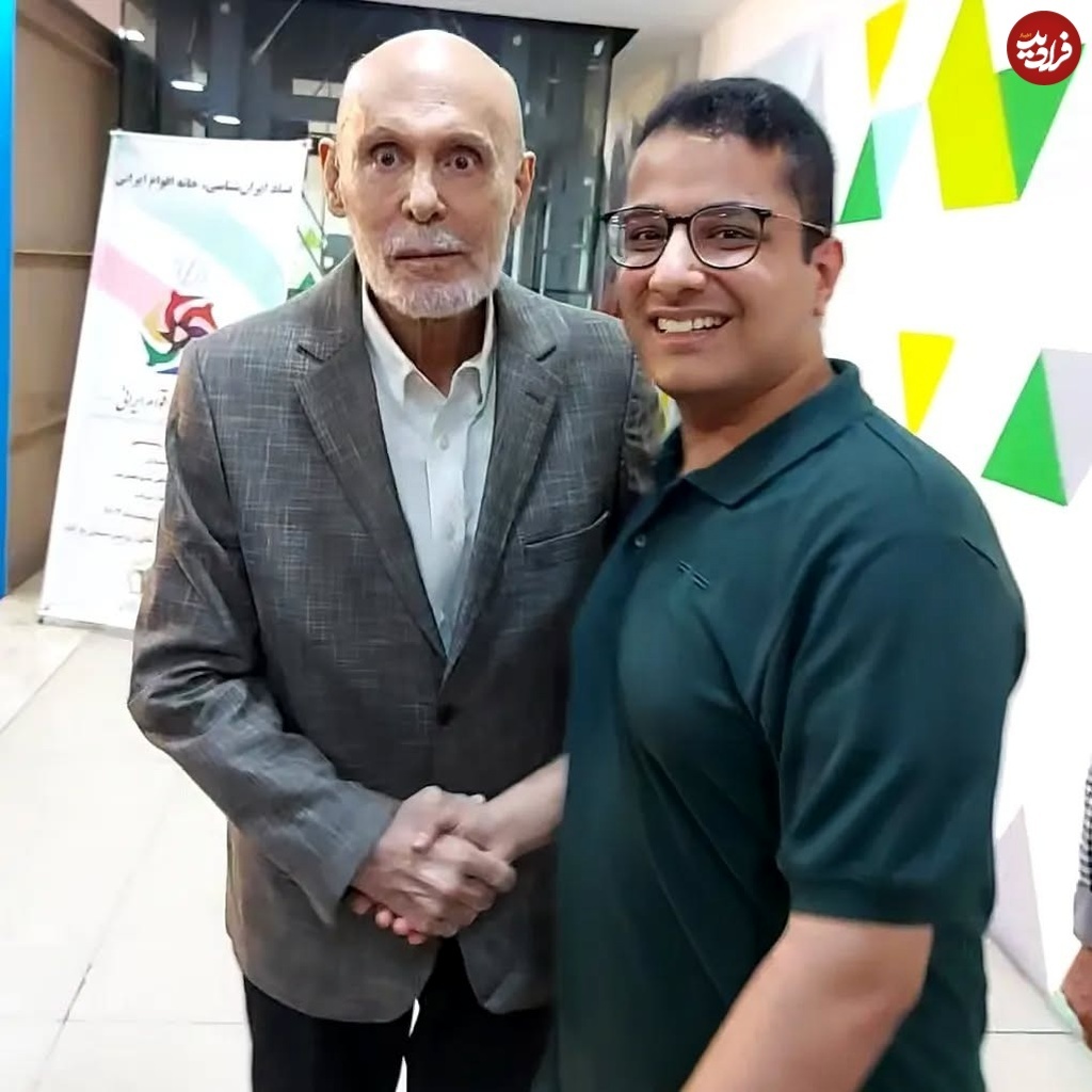 (تصاویر) «جمشید هاشم پور و فرامرز قریبیان» در ۸۰ و ۸۳ سالگی