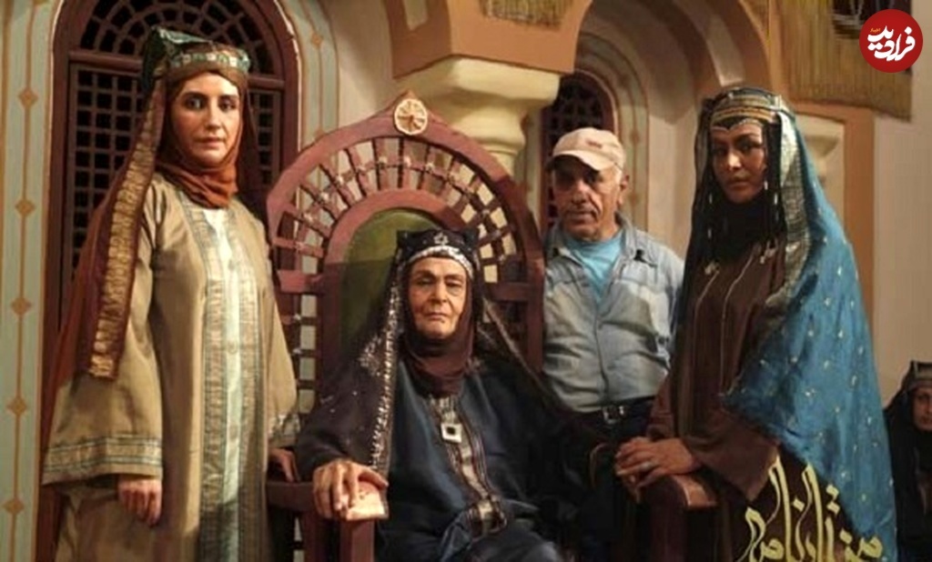 (عکس) «مقانلو، کوثری و ژاله علو» در پشت صحنه سریال مختارنامه؛ سال ۸۵