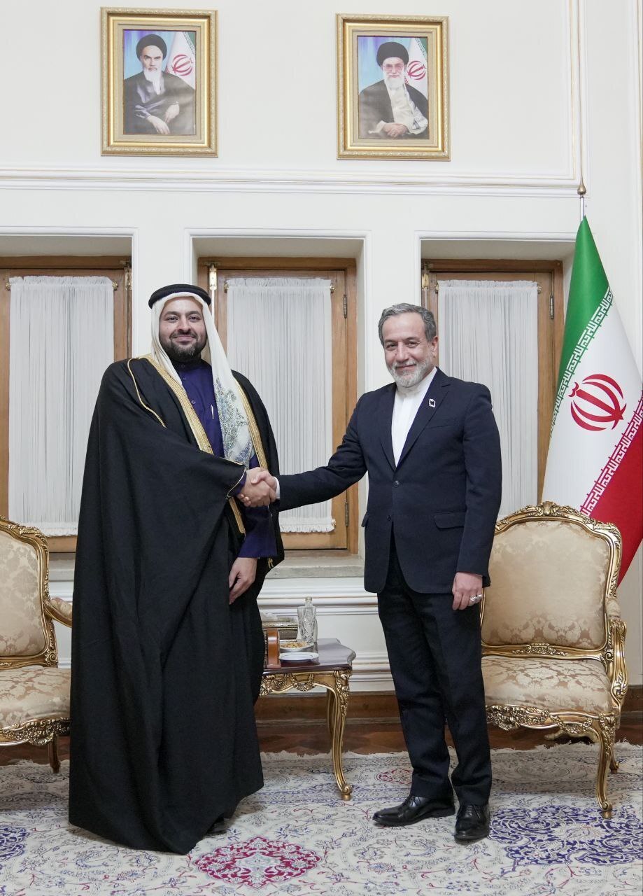 دیدار وزیر مشاور دولت قطر در امور خارجه با عراقچی