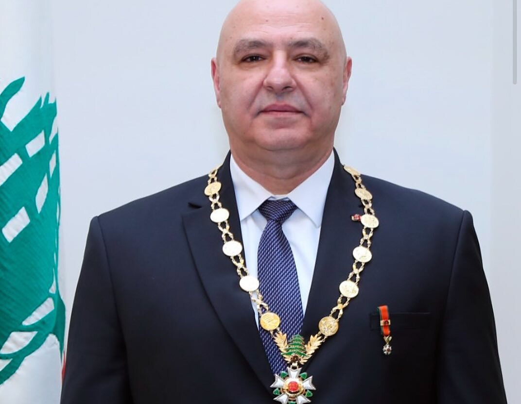 تصویر خانوادگی رئیس جمهور جدید لبنان