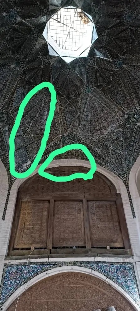 خطر بیخ گوش سرای مشیر بازار وکیل شیراز