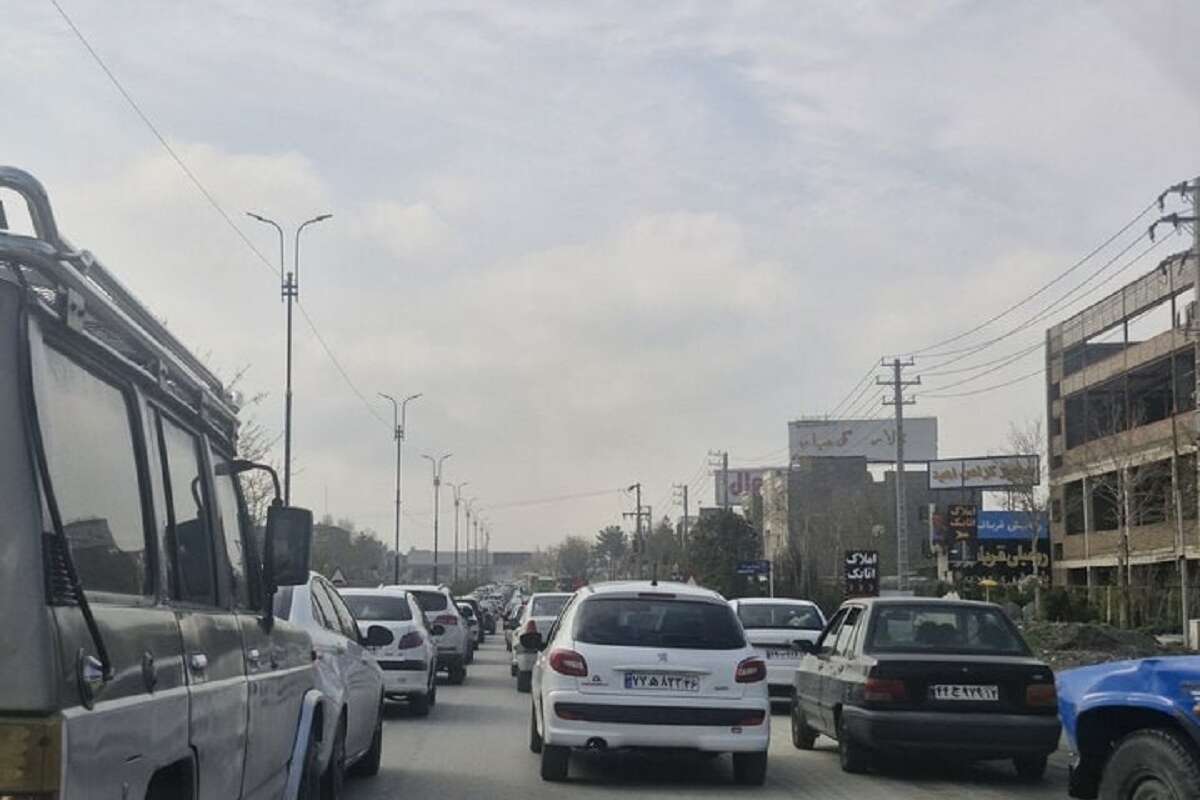 ترافیک سنگین در ورودی‌های تهران